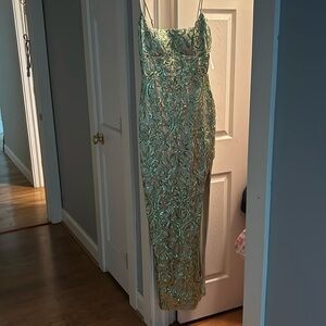 Windsor sage green formal brand new dress
